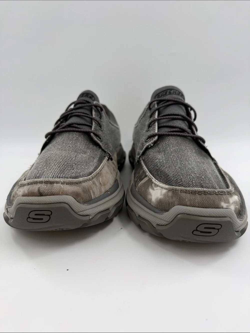 Skechers Relaxed Fit: Respected - Loleto Mossy Oak Camouflage Slip Ins Mens 12.0